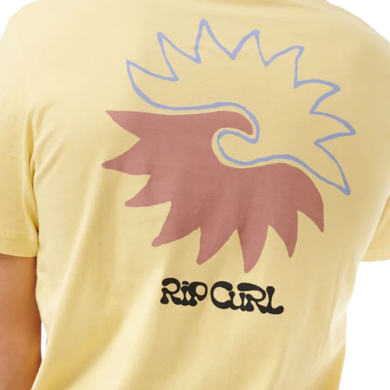Remera Rip Curl Swc Breaker - Amarillo Remera Rip Curl Swc Breaker - Amarillo