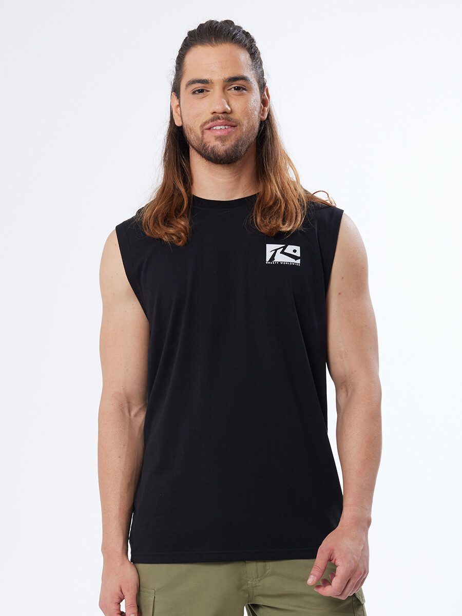 MUSCULOSA KEIKO RUSTY - Negro 