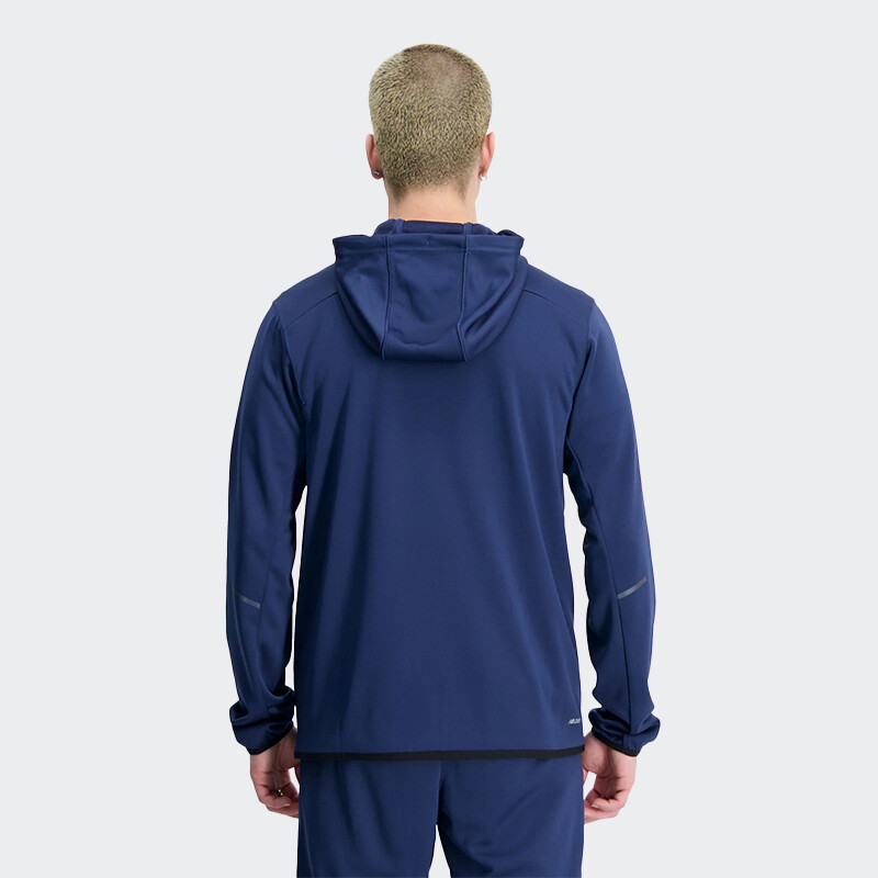 Campera New Balance Tenacity Knit Azul