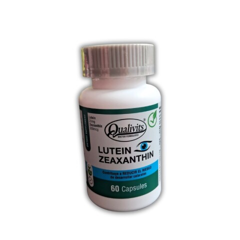 Qualivits Vitamina D3 60 tabletas Lutein Zeaxanthin x60 cápsulas