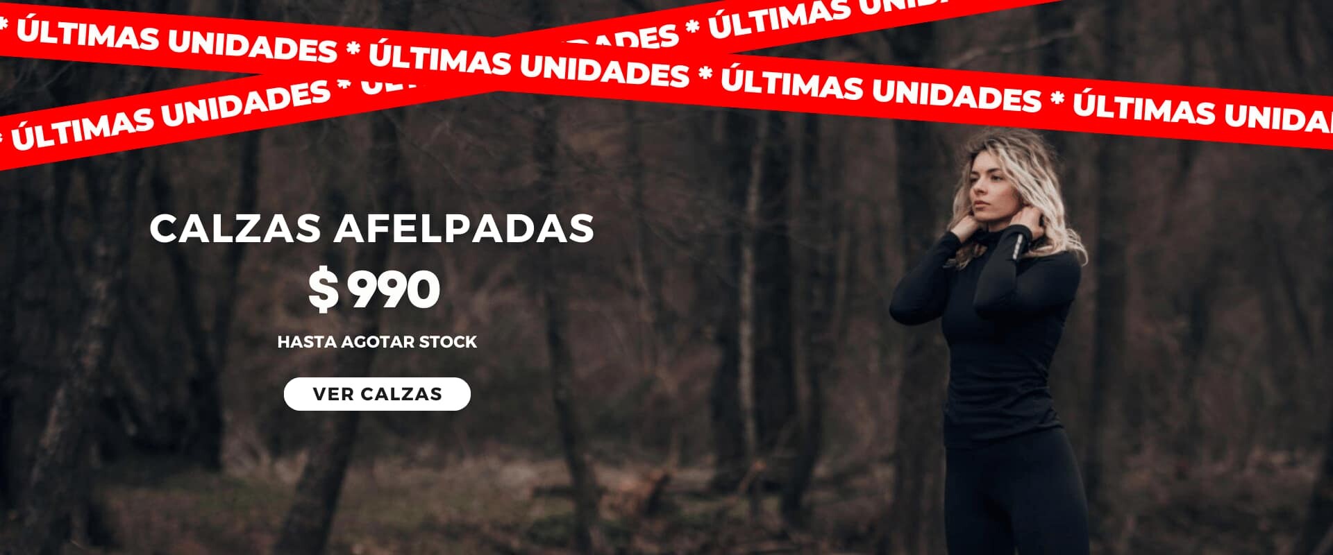Super Promo - Calzas Afelpadas $990