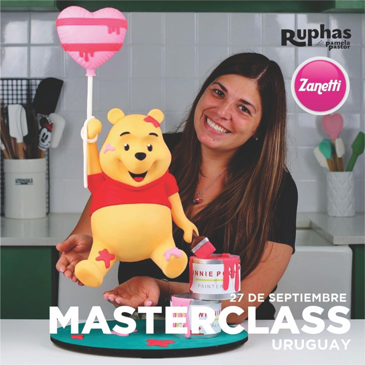 Masterclass con Pamela Pastor de Winnie the Pooh 