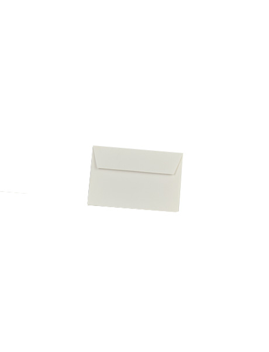 Sobre color 120 grs 6,5x10 cm. - BLANCO 