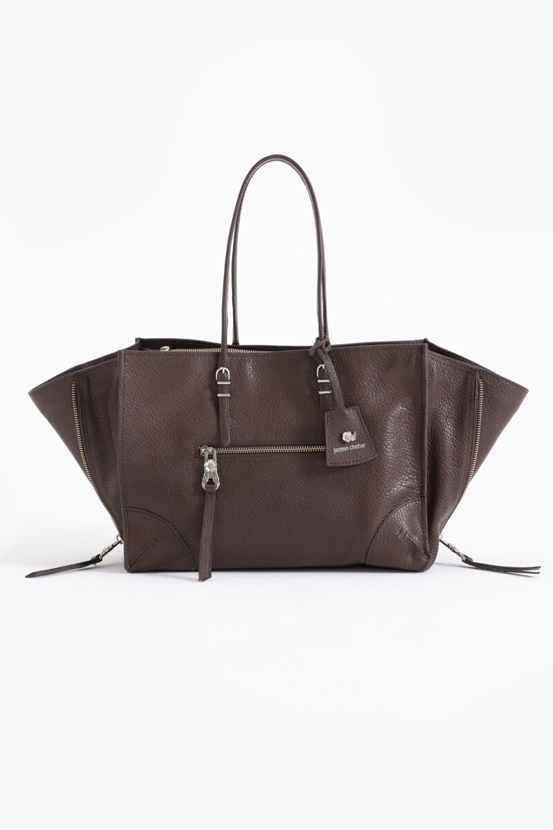 TOTE BARROQUE SMALL Chocolate