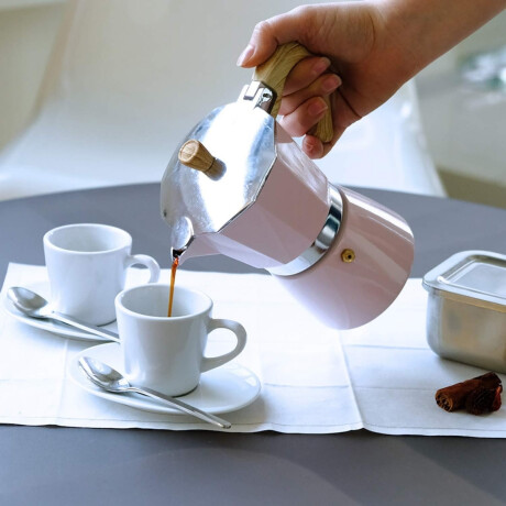 Cafetera Expreso Veneto 400ml Rosa Ibili Cafetera Expreso Veneto 400ml Rosa Ibili