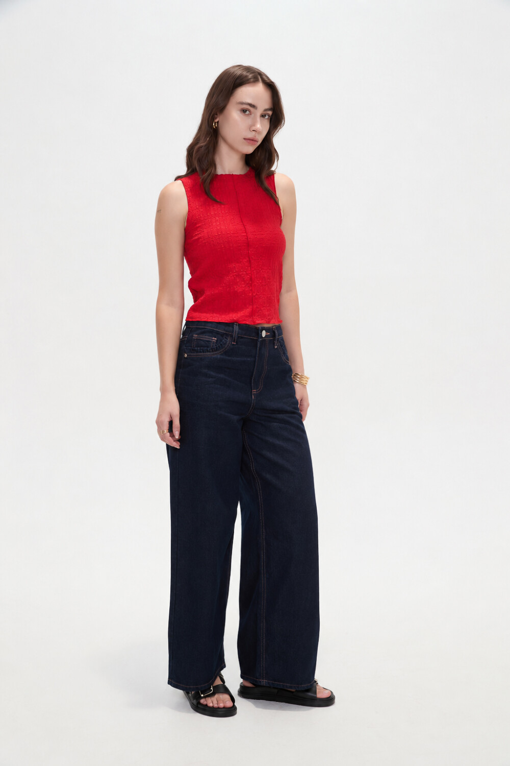 Pantalon Aubrey Azul Indigo