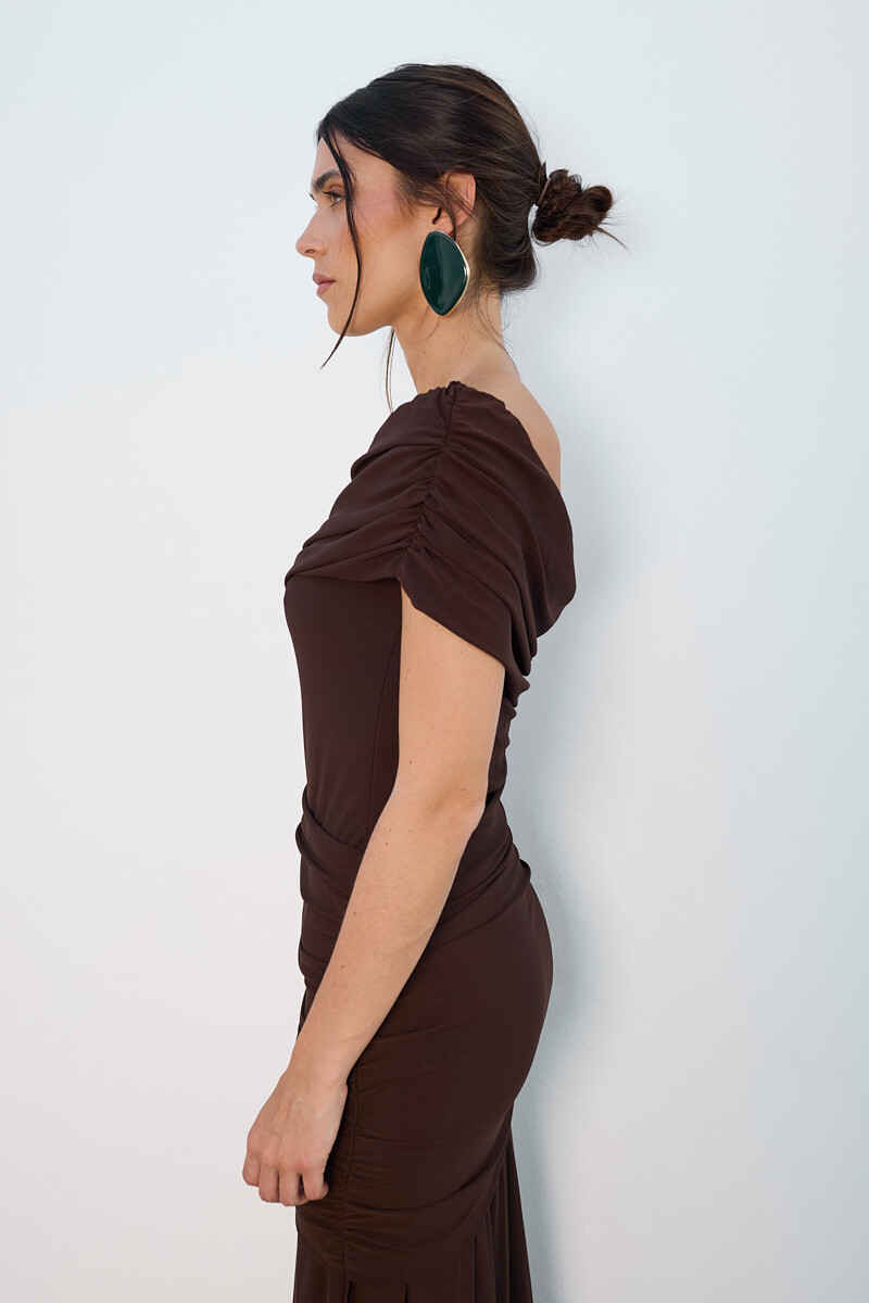 Vestido Due Chocolate