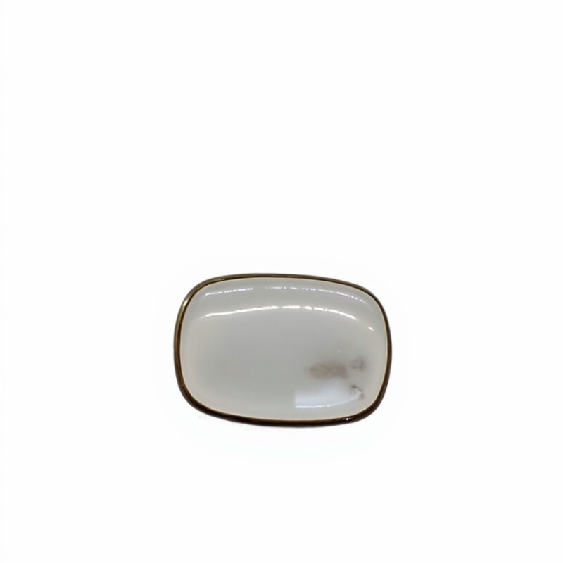 Anillo Rectangular Piedra luna Plata 925 - AN4760 sinpiedra