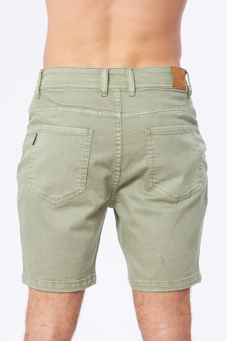 BERMUDA JEAN WEIS S24 RUSTY Verde Claro