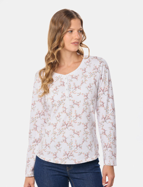 REMERA ESTAMPADA Blanco