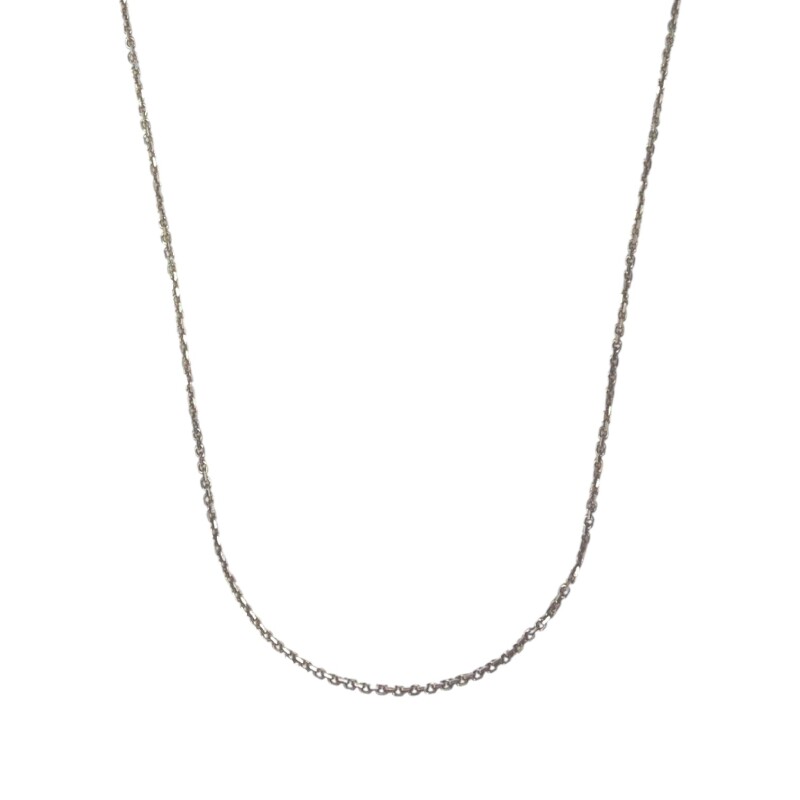 Cadena Force eslabón largo-Plata 925-Sin Piedra-CD3488 sinpiedra