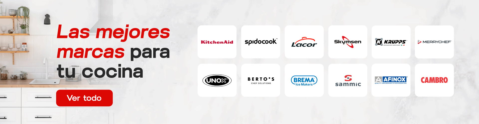 Equipamiento industrial para gastronomía