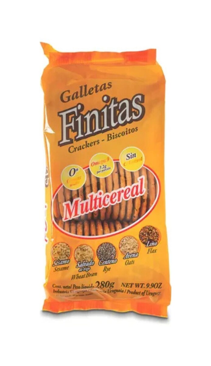 GALLETA FINITAS LA CELESTINA CRACKERS MULTICEREAL 280g 