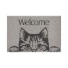 FELPUDO VINIL PET WELCOME CAT 60X40CM KAPAZI Felpudo Vinil Pet Welcome Cat 60x40cm Kapazi