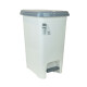 Tarro de residuos 40L con pedal BLANCO