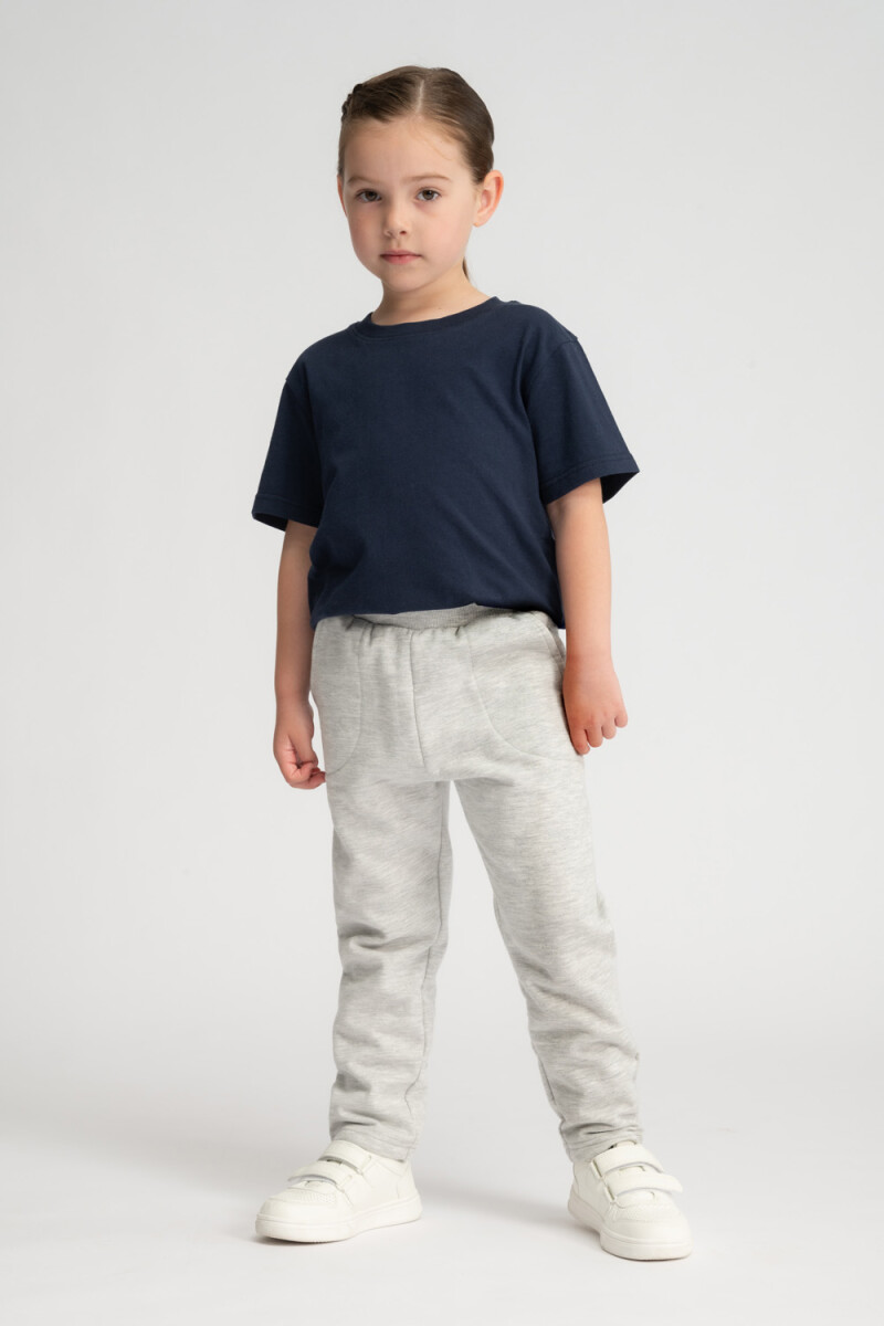 Pantalón deportivo básico Gris