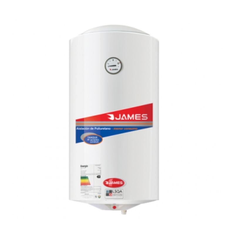 TERMOTANQUE JAMES ACERO (80LTS) Termotanque James Acero (80lts)