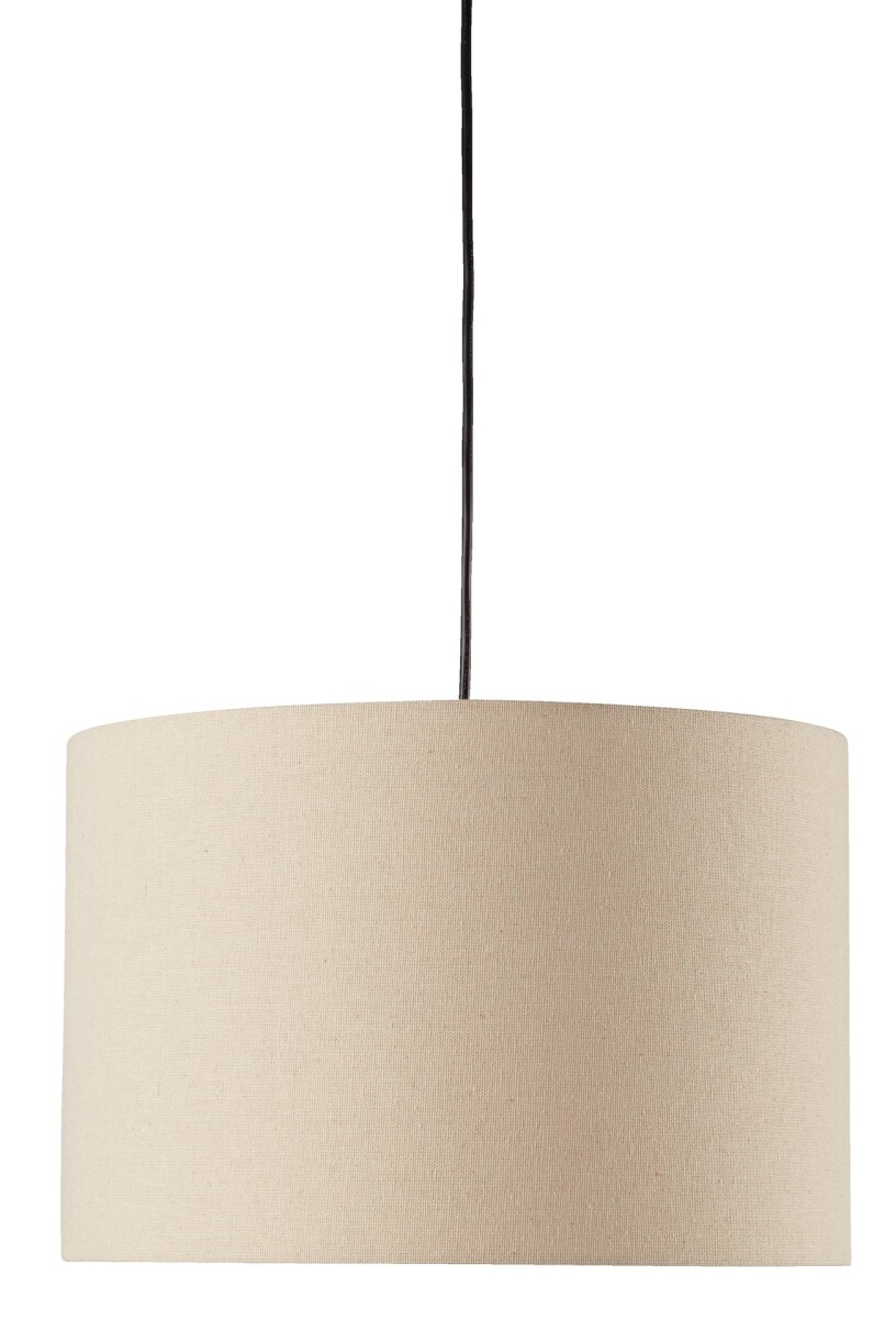 Lámpara techo KRISTOF Ø35xA23cm natural 