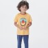 CAMISETA MM MASC LARANJA CLARO