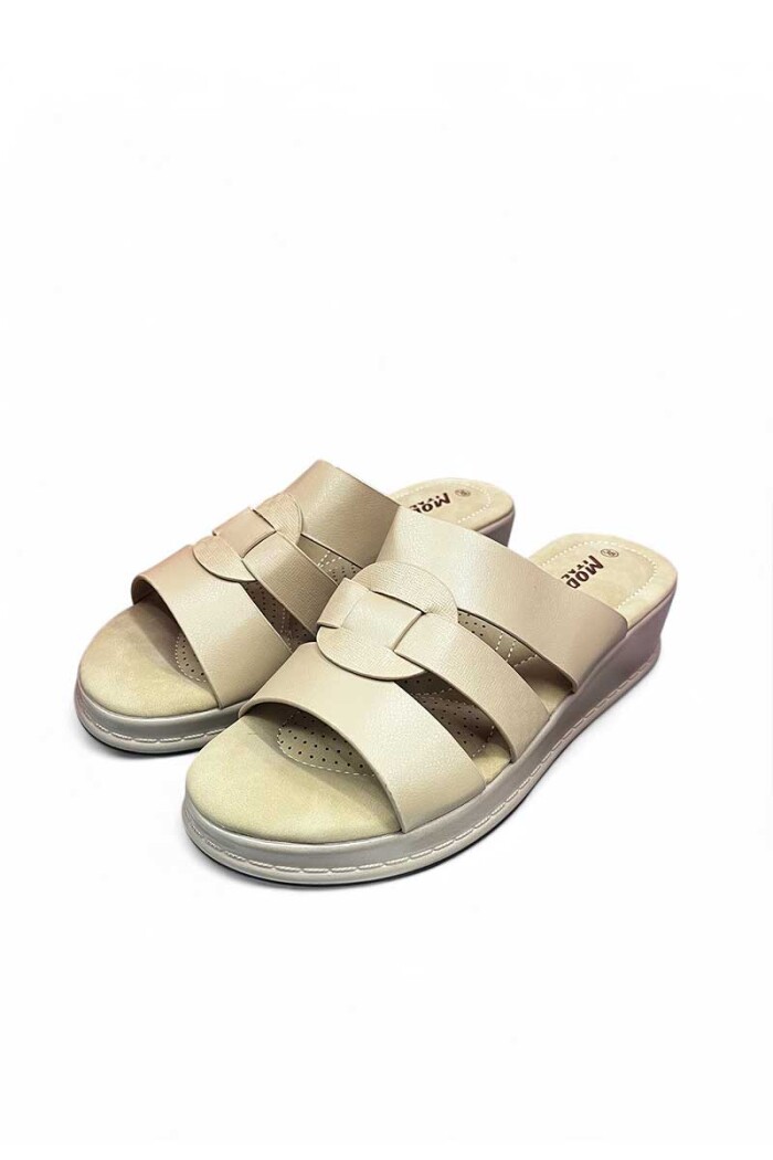 SANDALIA MODELO ITALIANO ASK 22316 Beige