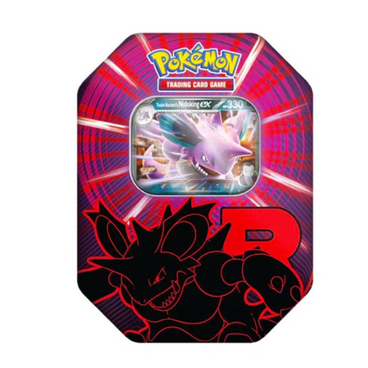 Pokémon Lata Equipo Rocket - Nidoking EX 