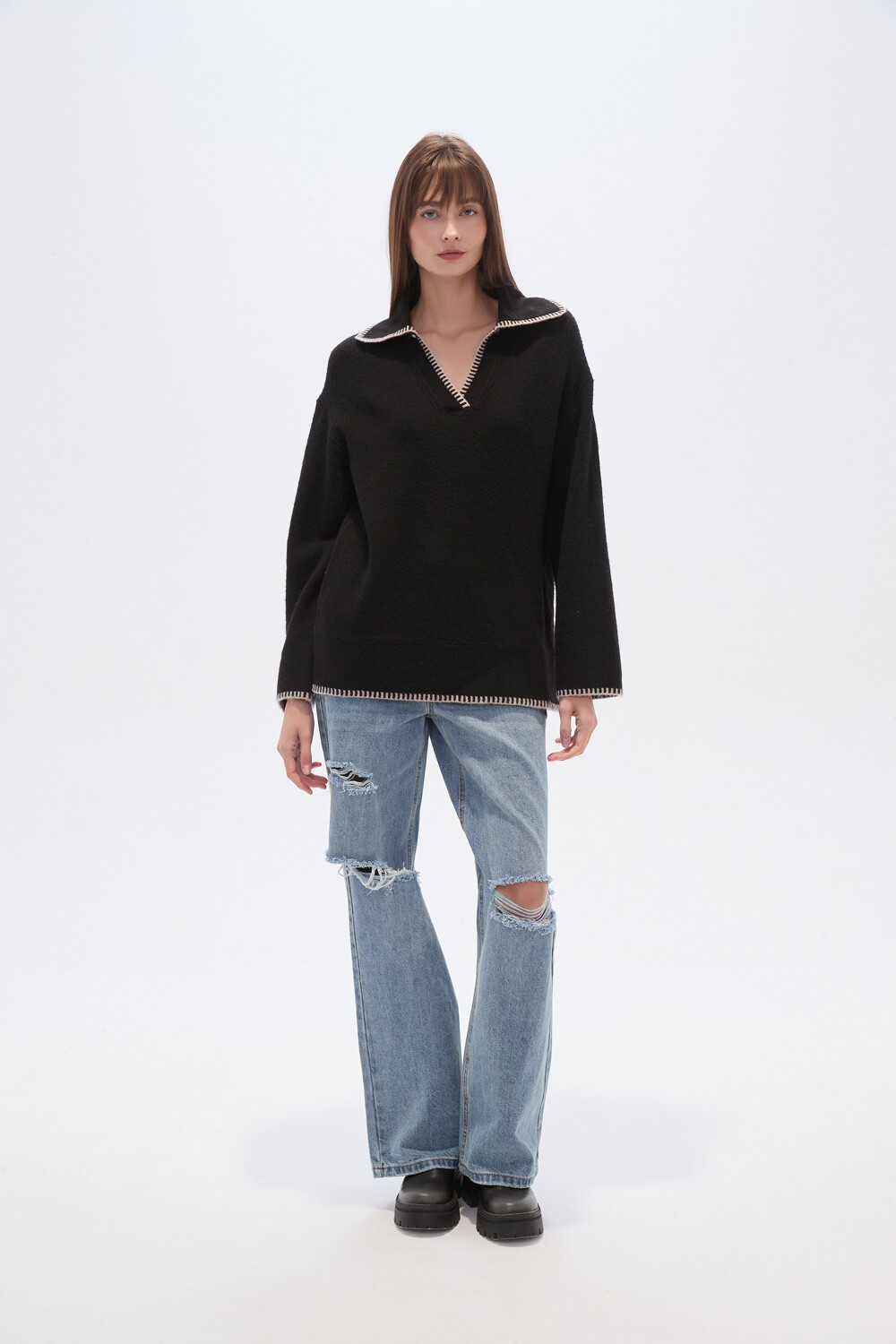 Sweater Aqua Estampado 1