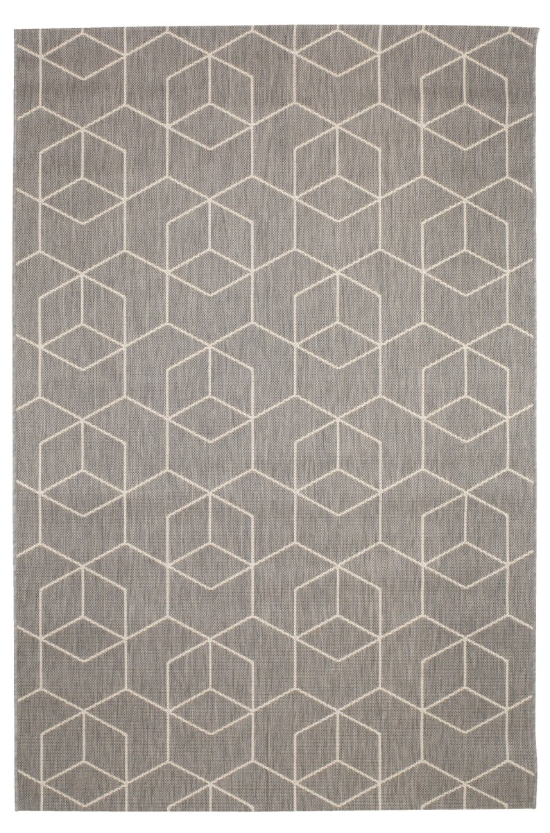 Alfombra BALSATRE 160x230 gris/blanco 
