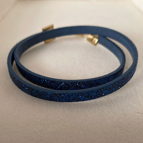 Pulsera BLING BLUE con terminaciones en acero Pulsera BLING BLUE con terminaciones en acero