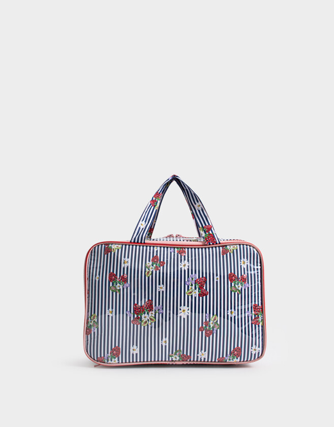 Porta Cosméticos Portacosméticos Estampado - Estampado Rayas