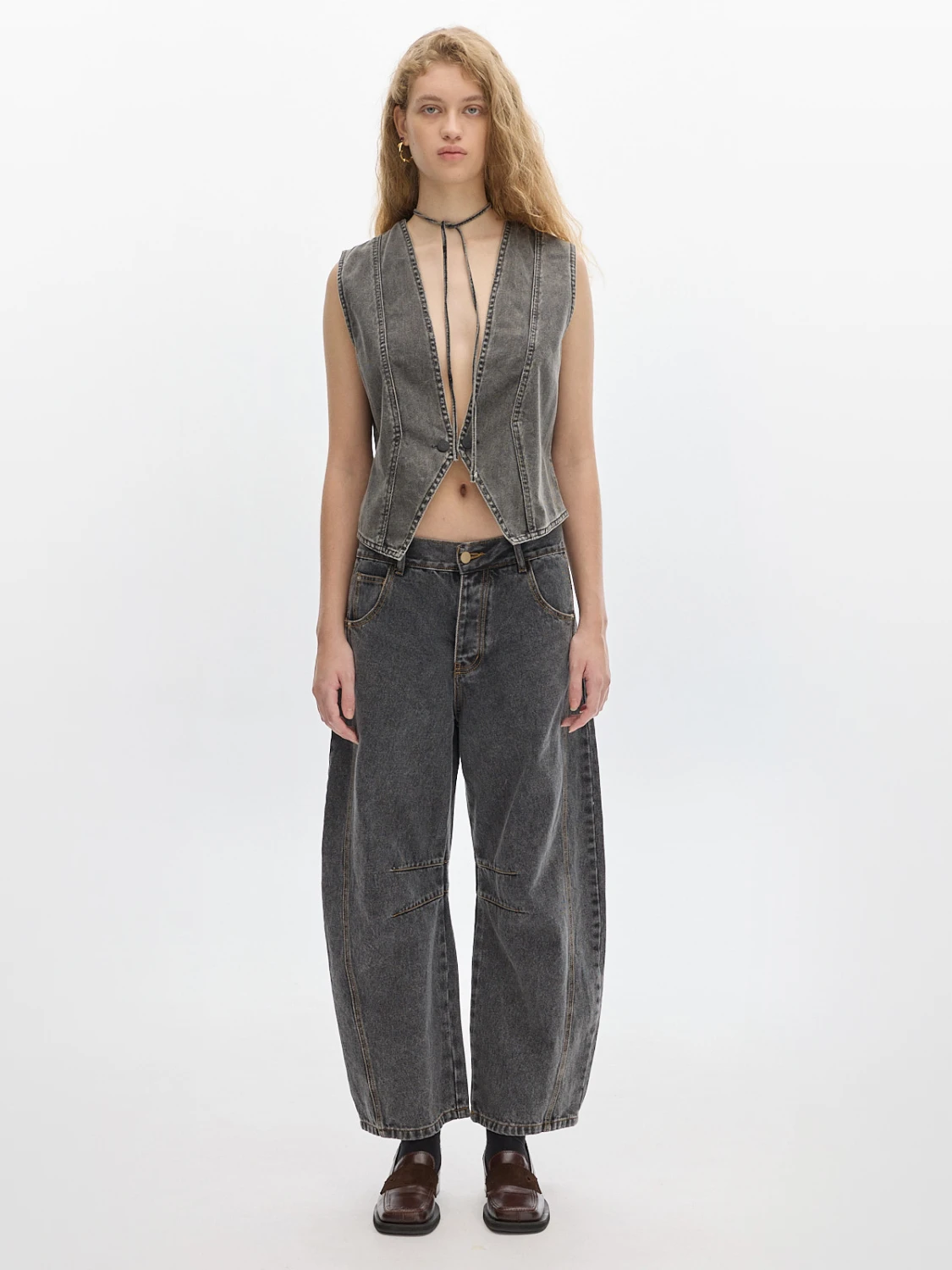 Chaleco Country negro s