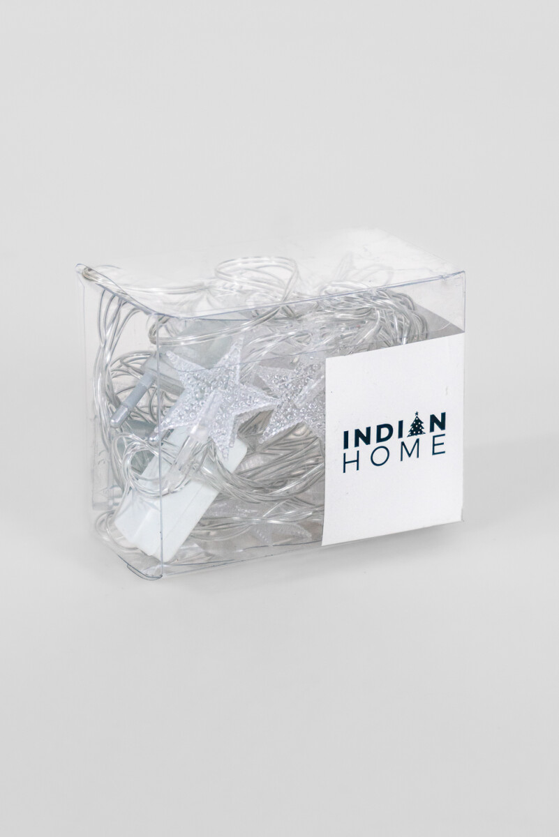 Luces Guia 20luces Estrella, 3.5m, Luz Calida - Color Unico