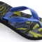 Sandalias Infantiles Havaianas Kids Athletic Negro - Azul