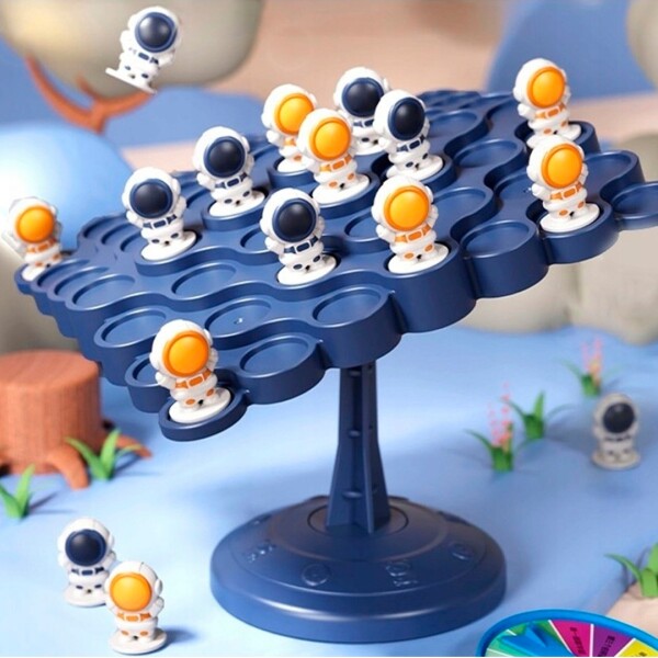 Juego de Mesa de Equilibrio Astronautas 50 Piezas Negro 1