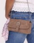 Bandoleras Boho Bandolera De Suede - Marron Camel