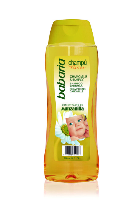 Shampoo de manzanilla para niños Babaria x 600 ml Shampoo de manzanilla para niños Babaria x 600 ml