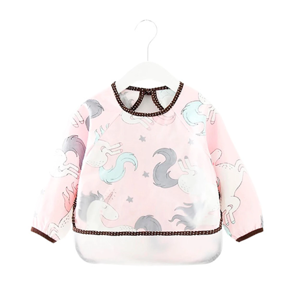 Babero Doble con Mangas y Bolsillo - UNICORNIO 