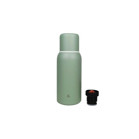 Termo 750 Ml De Acero Verde