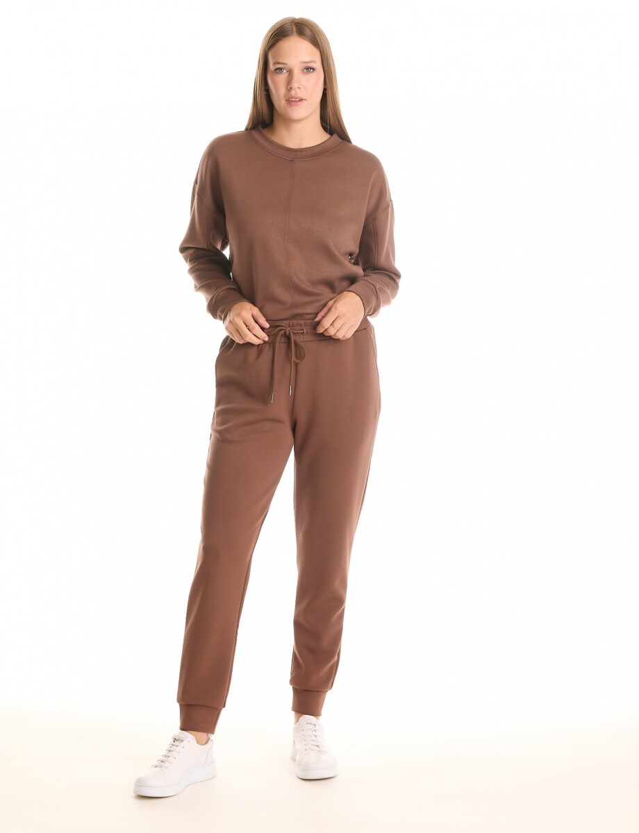 Jogger Basico - Marron 