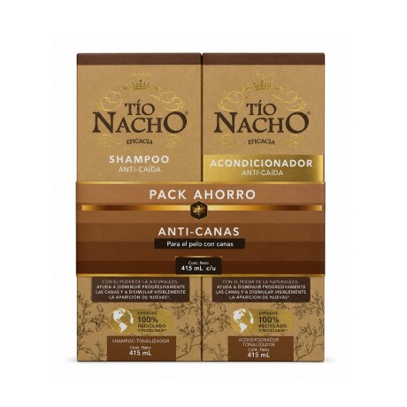 PACK TIO NACHO ANTI - CANAS SHAMPOO + ACONDICIONADOR 001