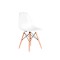 Silla DKR Base - En Madera - Infantil Blanco