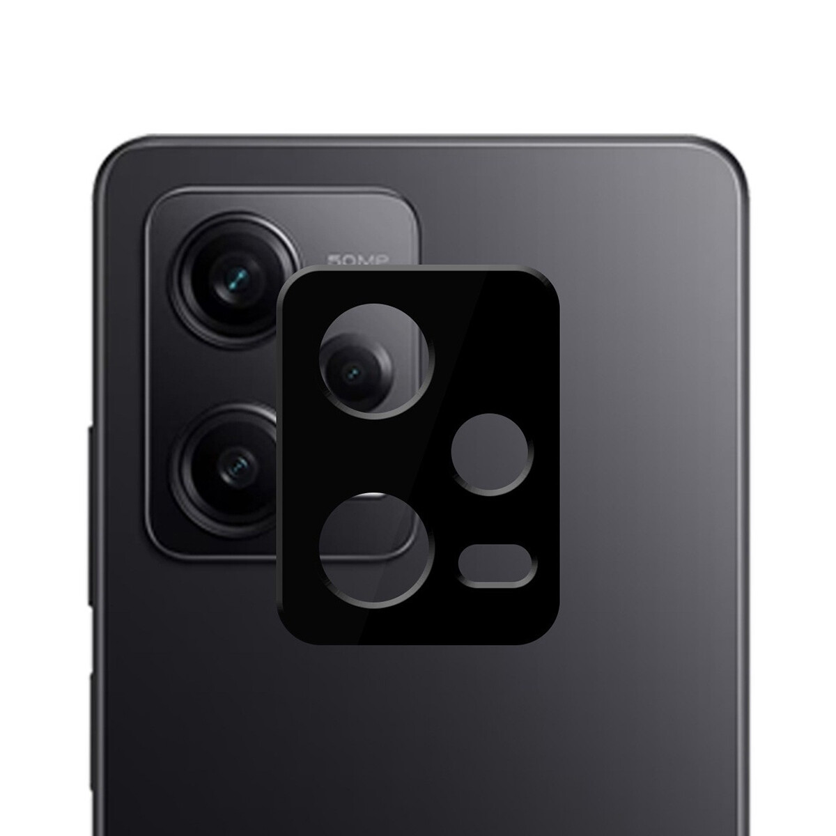 Vidrio Protector de Cámara 9H para Xiaomi Redmi Note 12 Pro 5G - Transparente 