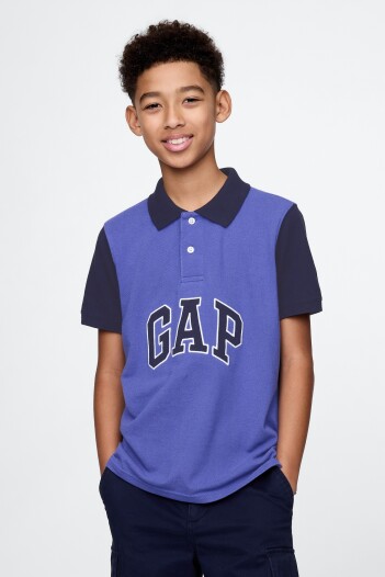 Remera Polo Niño Dazzling Blue 183949Tc