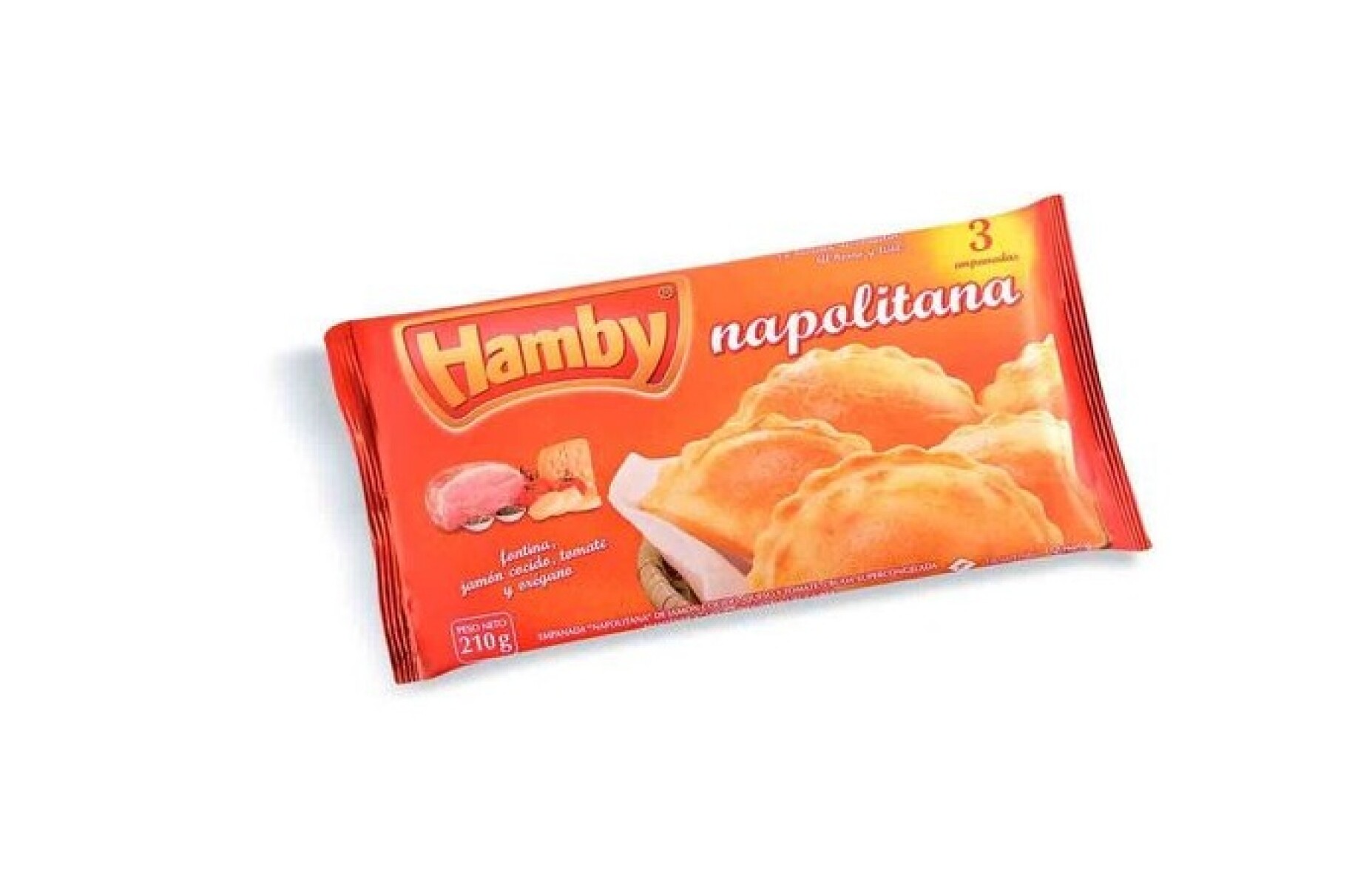 EMPANADA HAMBY NAPOLITANA X3 +SOLO PDE O WEB+ 