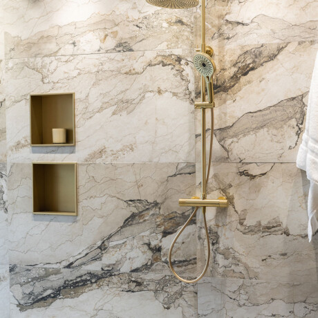 Nicho En Acero Inox Ss304 30X30X12 Oro Cepillado 000
