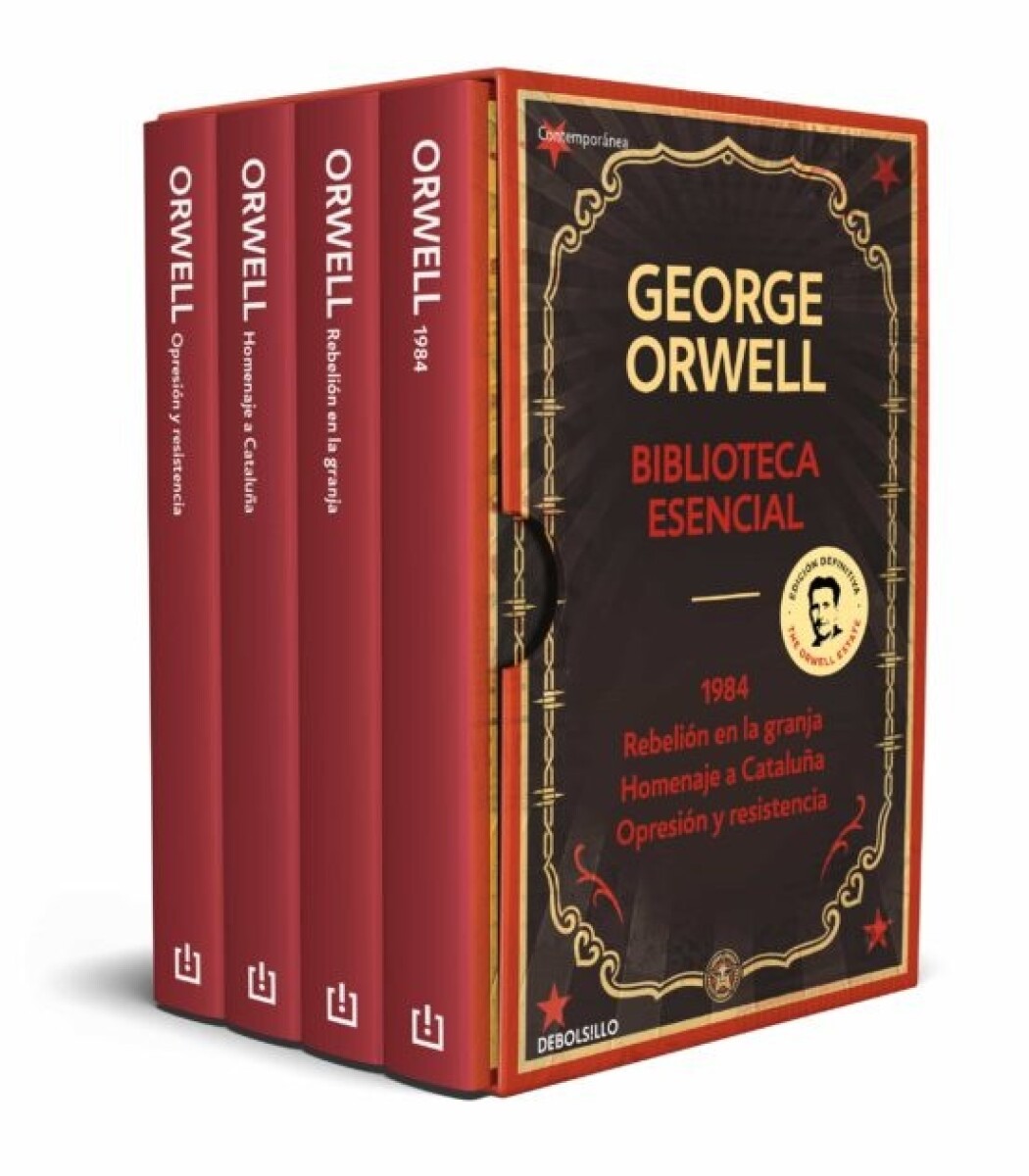 Estuche Biblioteca Esencial- George Orwell 