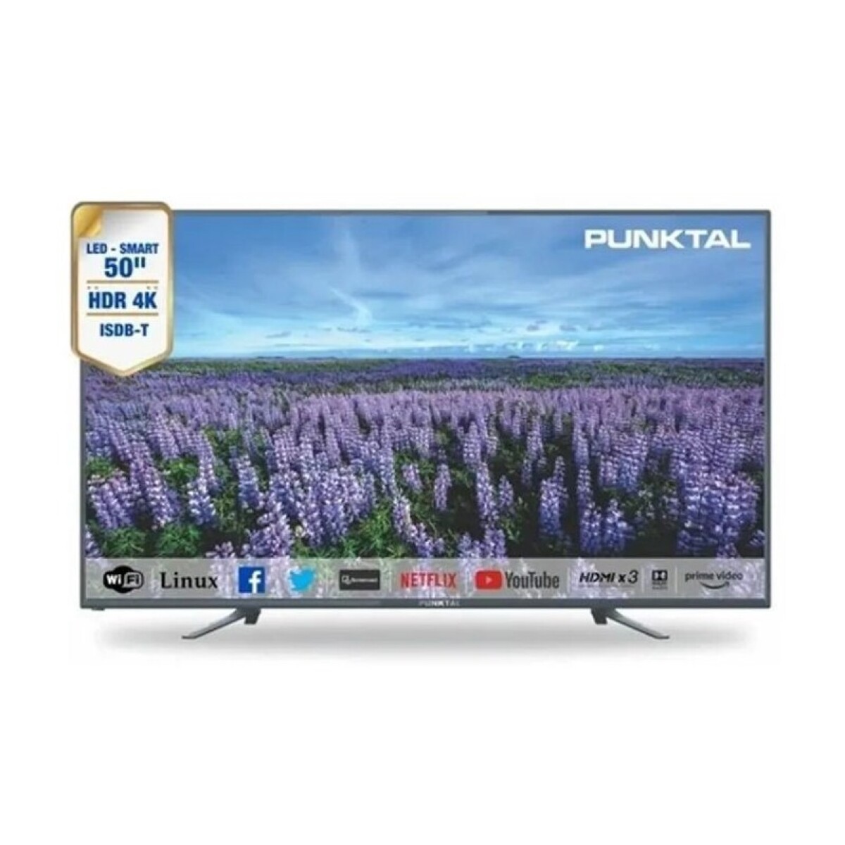 TV PUNKTAL 50" LED SMART 4K 