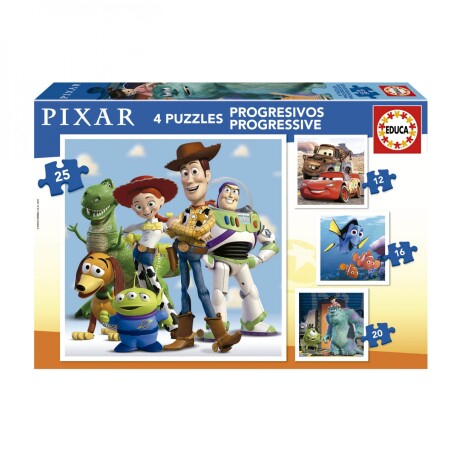 Puzzle Educa Progresivo Pixar Puzzle Educa Progresivo Pixar