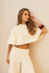 CAPA ALAIA OFF WHITE DENIM CAPA ALAIA OFF WHITE DENIM