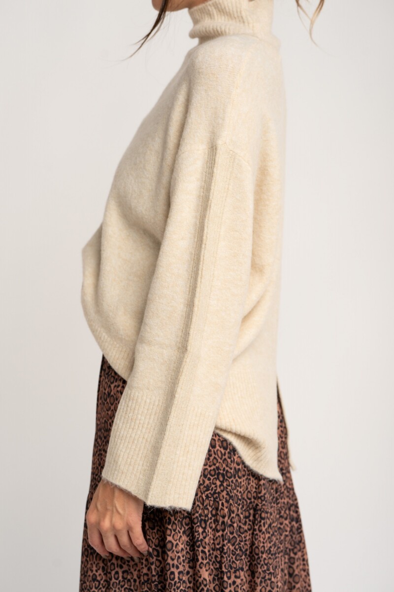 Polera Beige Melange