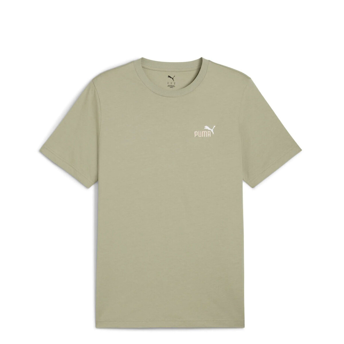 Remera de Hombre Puma Small Nº1 Logo - Verde Claro 